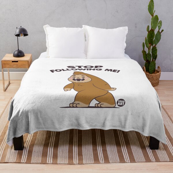 Item preview, STOP FOLLOWING ME BIGFOOT designed and sold by TODD GOLDMAN.