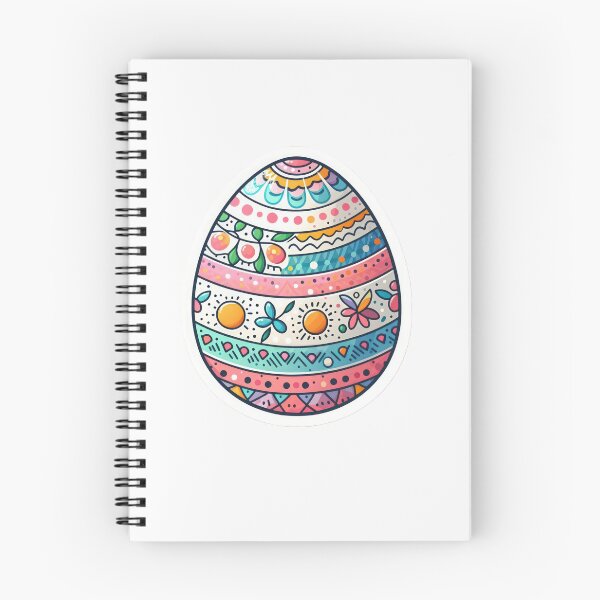 Item preview, colorful easter egg Easter cute sticker designed and sold by Expressions-Sel.