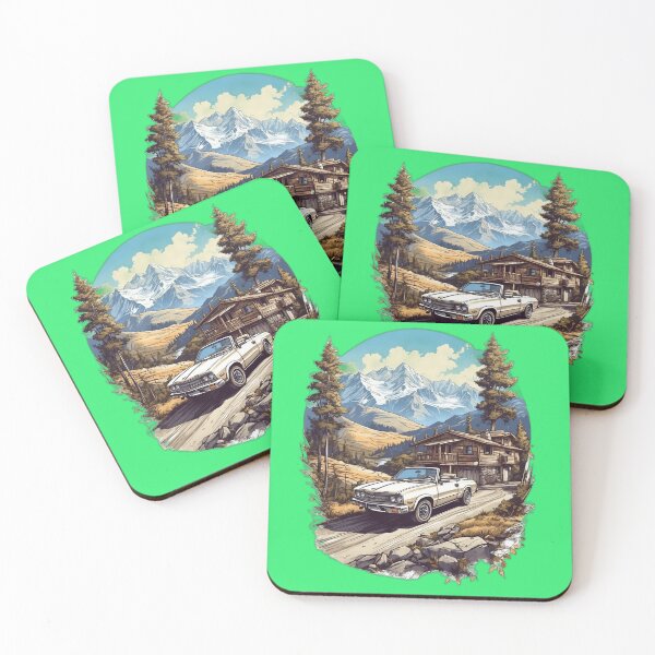 Item preview, Vintage Car Fashion Artistic Landscape designed and sold by redask2me.
