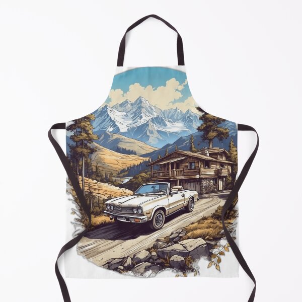 Item preview, Vintage Car Fashion Artistic Landscape designed and sold by redask2me.
