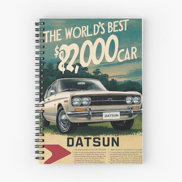 Item preview, Vintage Datsun 510 - World's Best $2,000 Car designed and sold by OwnByCats.