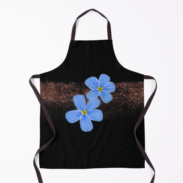 Item preview, Flax flower painting designed and sold by TielArt.
