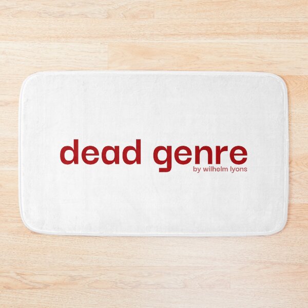 Item preview, Vaporwave Is Dead Genre - Dark Red designed and sold by MusicArtAndGrind.
