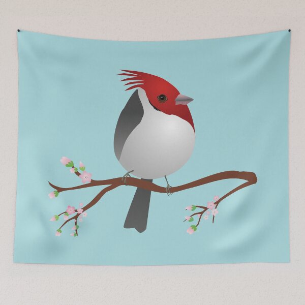 Item preview, Cute egg shaped red crested cardinal designed and sold by Bwiselizzy.