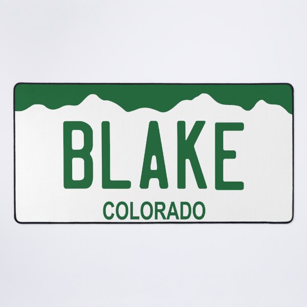 Item preview, Colorado License Plate - Blake designed and sold by rracheell.