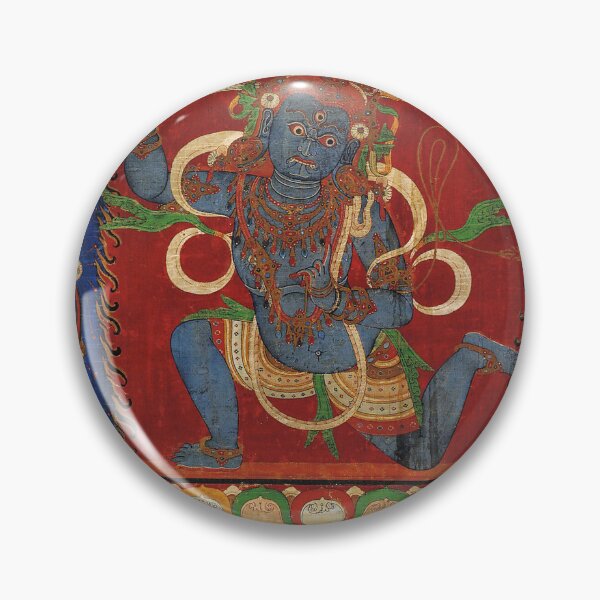 Item preview, Mandala 196 Blue Achala Buddhist Deity designed and sold by GuyBlank.