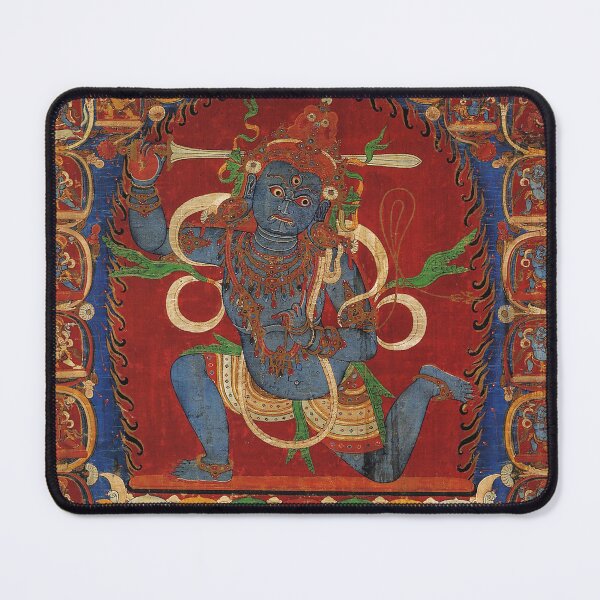 Item preview, Mandala 196 Blue Achala Buddhist Deity designed and sold by GuyBlank.