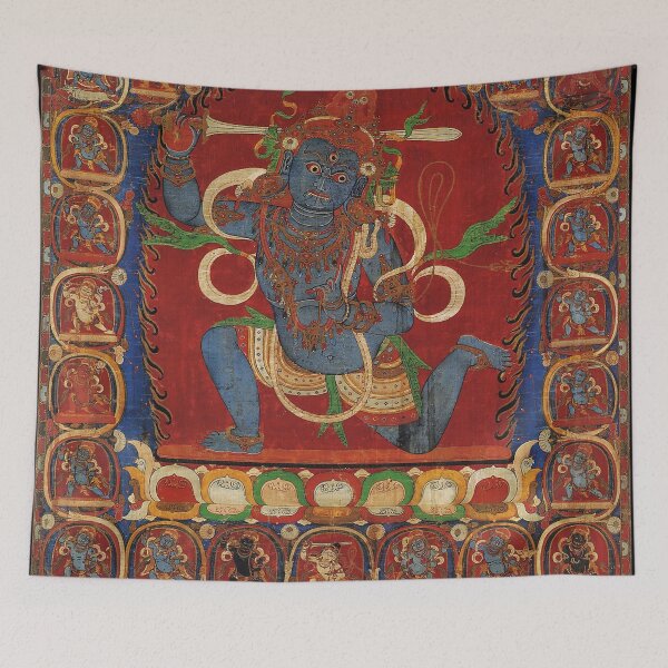 Item preview, Mandala 196 Blue Achala Buddhist Deity designed and sold by GuyBlank.