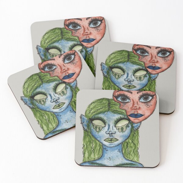 Item preview, girl girl art designed and sold by frekioloalo.