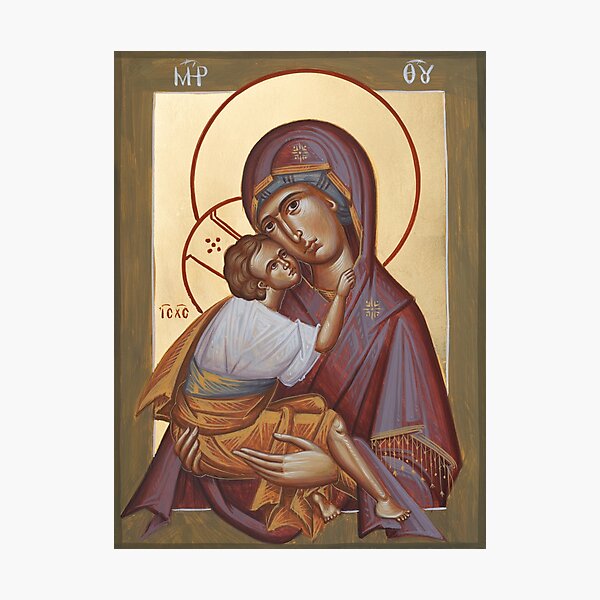 Item preview, Theotokos Glykophilousa designed and sold by ikonographics.