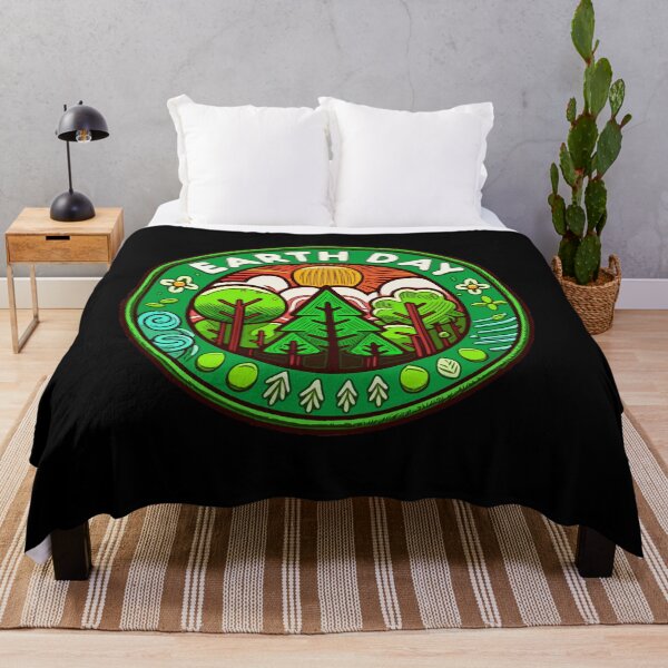 Item preview, Earth Day Patch Icon designed and sold by DesignAFind.