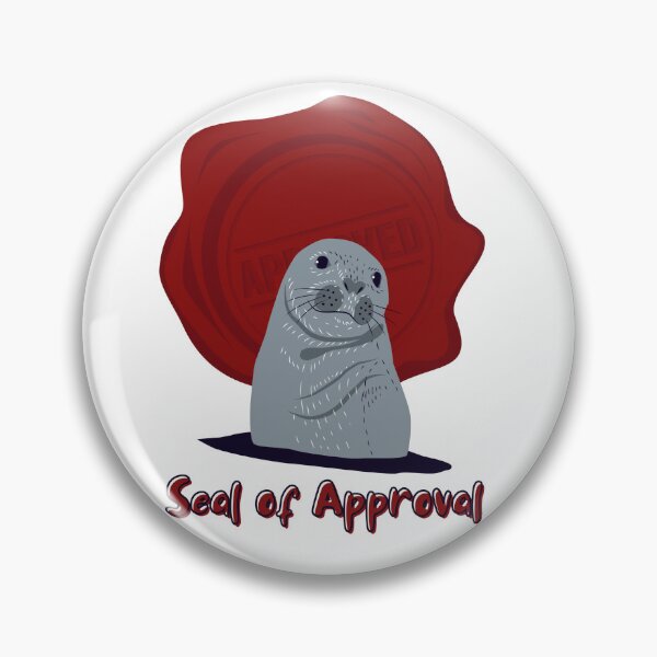 Item preview, Seal Of Approval. Cute Seal Animal designed and sold by Rebel-Design.