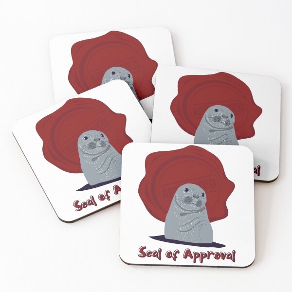 Item preview, Seal Of Approval. Cute Seal Animal designed and sold by Rebel-Design.