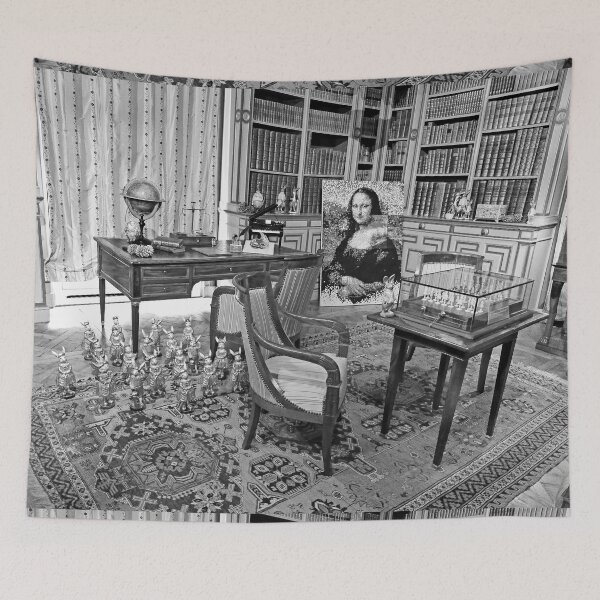 Item preview, vr 3662 / finition 2024 - 7 -  la Décoration intérieur du Château de Cheverny - France - 10 Avril 2024 - Okaio-Umin Créations Olavia-Olao designed and sold by o.okaïo.