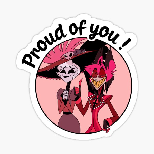 Item preview, Rosie & Alastor - Proud of you! designed and sold by Tsuya Shop.