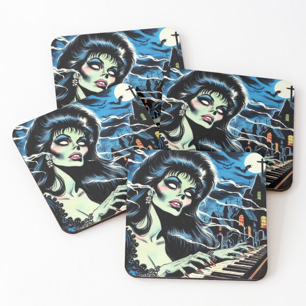 Aperçu de l'œuvre Bandes dessinées Vintage Horror Girl créée et vendue par PulpVintage.