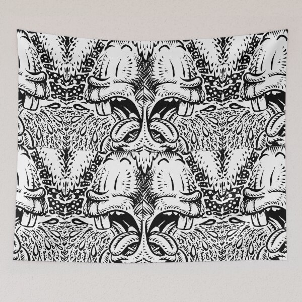 Item preview, Bunny psychedelic - scream crazy designed and sold by dpachers.