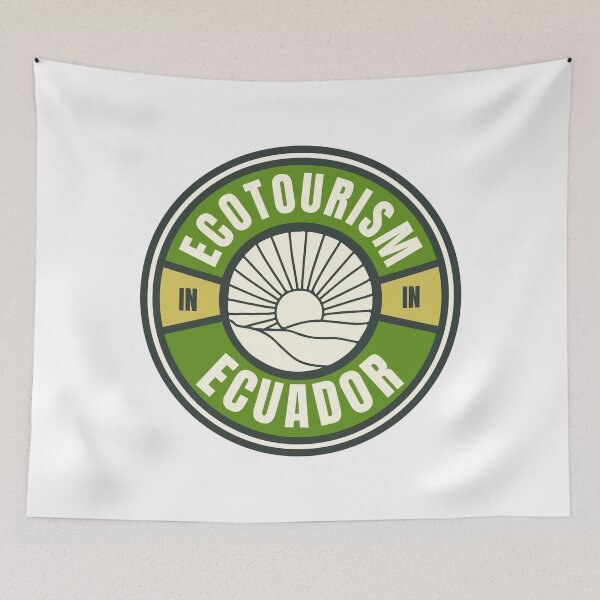 Item preview, Ecotourism in Ecuador Green Logo designed and sold by Vintage-TM.