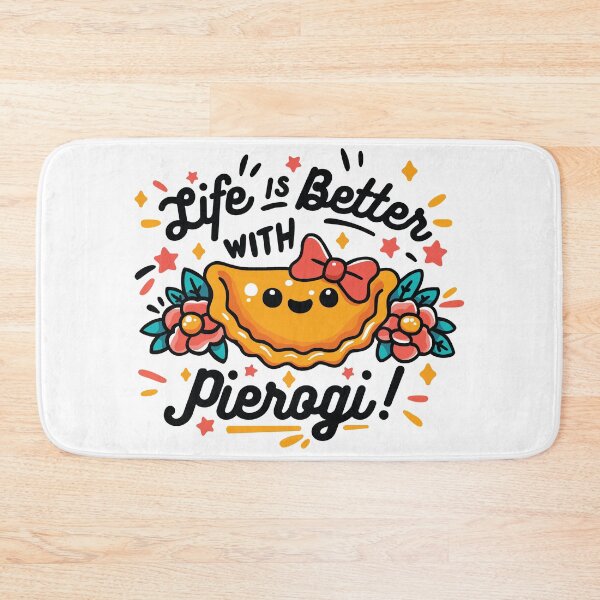 Item preview, Life is better with Pierogi Funny Gifts For Polish Food Lovers designed and sold by CowCanvas.
