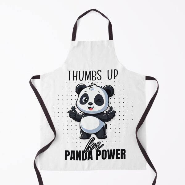 Item preview, Do thumbs up for panda power designed and sold by cave-canvas.