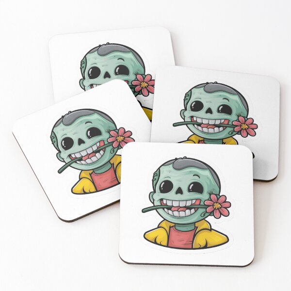 Item preview, Cute Cartoon Flower Zombie designed and sold by Krieghorn.