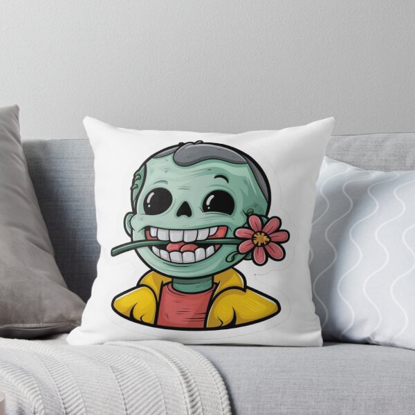 Item preview, Cute Cartoon Flower Zombie designed and sold by Krieghorn.