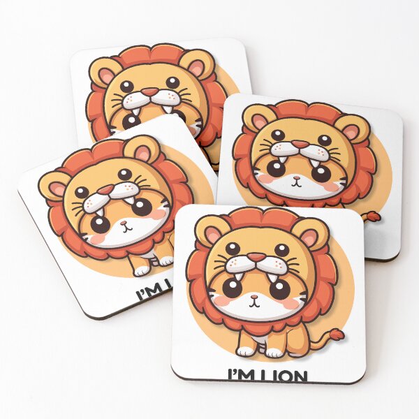Item preview, cat wearing lion costume designed and sold by cave-canvas.