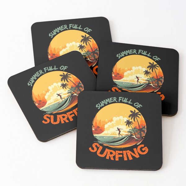 Item preview, Summer full of surfing designed and sold by GlunmanStore.