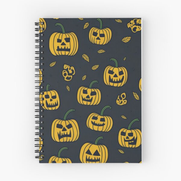 Item preview, Creepy Pumpkins - Halloween Pumpkin Pattern designed and sold by TGAL2.
