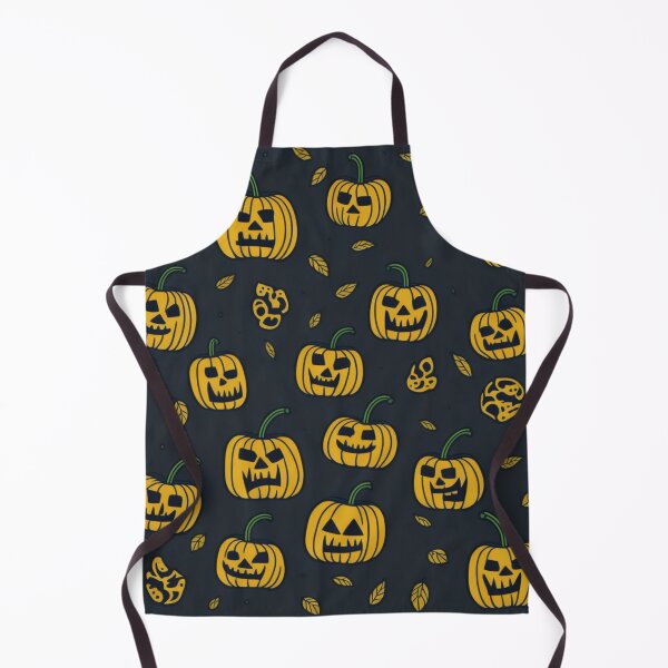 Item preview, Creepy Pumpkins - Halloween Pumpkin Pattern designed and sold by TGAL2.