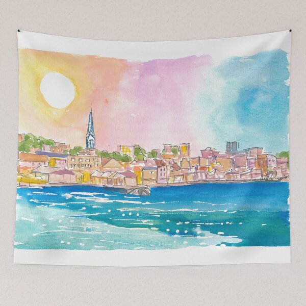 Item preview, Fort-de-France Martinique Waterfront French West Indies designed and sold by artshop77.