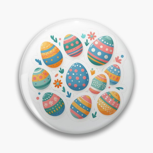 Item preview, Easter eggs Easter cute sticker designed and sold by Expressions-Sel.