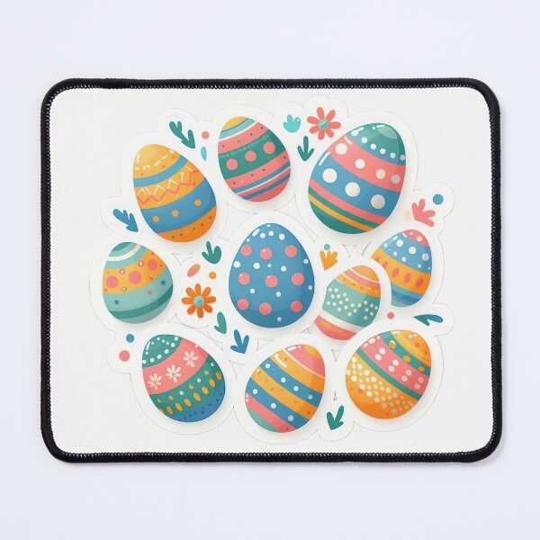 Item preview, Easter eggs Easter cute sticker designed and sold by Expressions-Sel.