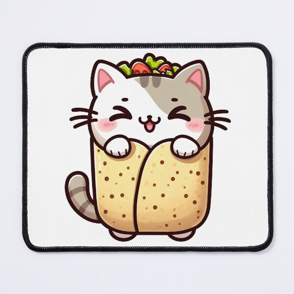 Item preview, Burrito Cat designed and sold by Delidream.