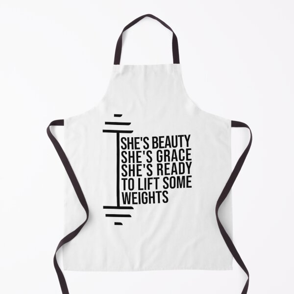 Item preview, She's Beauty She's Grace She's Ready To Lift Some Weights girls fitness healthy cool gym proud motivation designed and sold by BHMARTS.