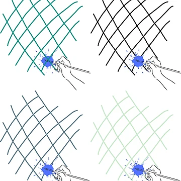 Artwork thumbnail, Grid Pattern by PatternCreators