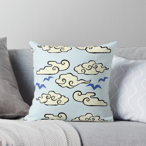 Item preview, Japanese Clouds and Birds designed and sold by Emma Sangorska.
