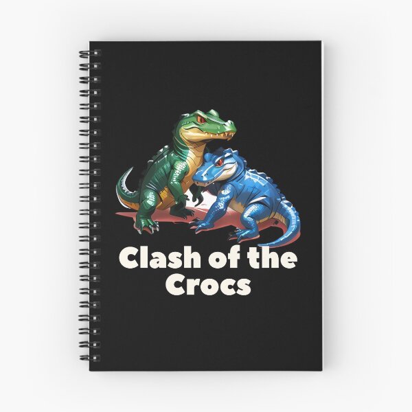 Item preview, Clash of the Crocs: A Dynamic Wrestling Design designed and sold by ArchVibe.