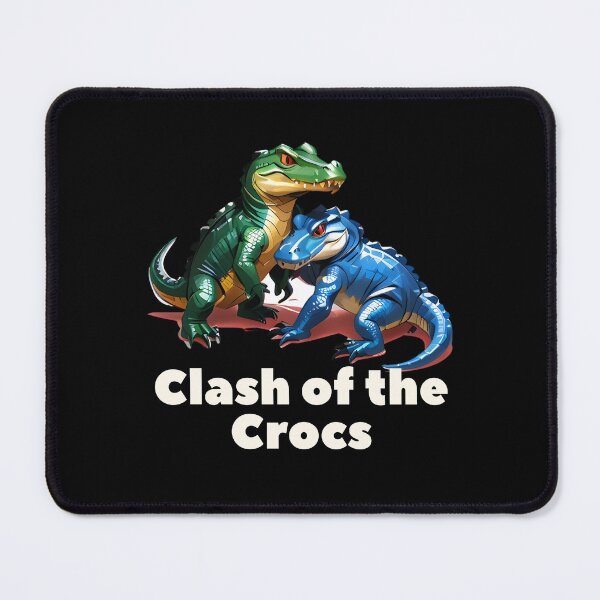 Item preview, Clash of the Crocs: A Dynamic Wrestling Design designed and sold by ArchVibe.