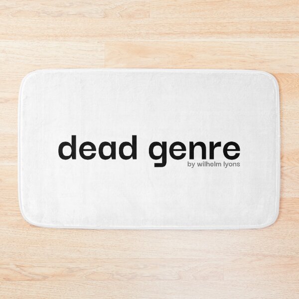 Item preview, Dead Genre - Black Color designed and sold by MusicArtAndGrind.