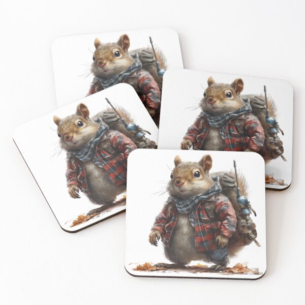Item preview, The Expedition of Squirrel Explorer designed and sold by pawmad.