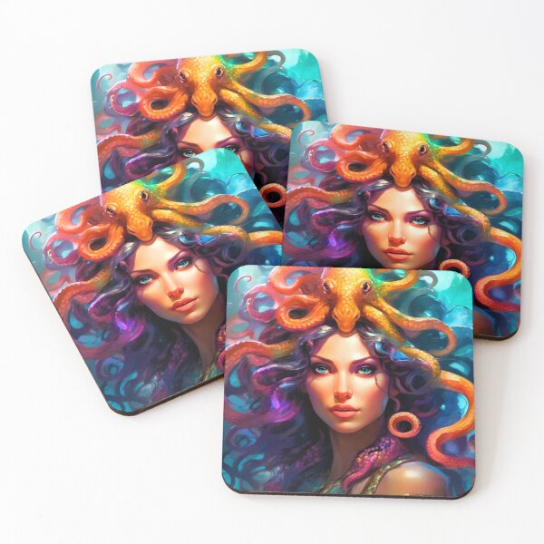 Item preview, the gorgon, the octopus designed and sold by janjacbu.