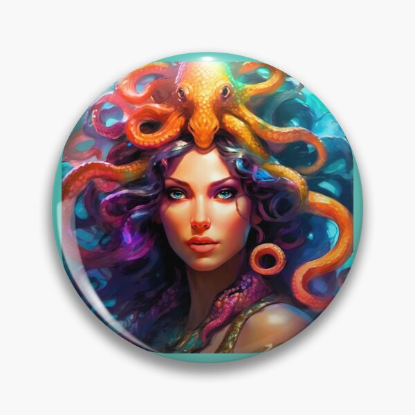 Item preview, the gorgon, the octopus designed and sold by janjacbu.
