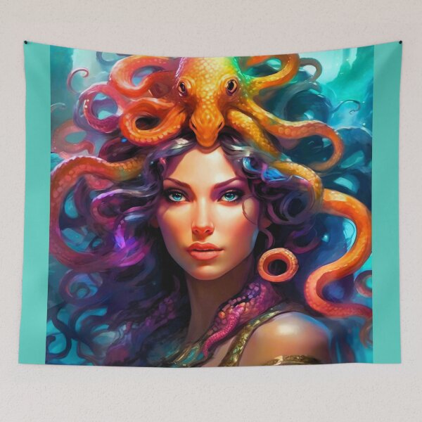 Item preview, the gorgon, the octopus designed and sold by janjacbu.