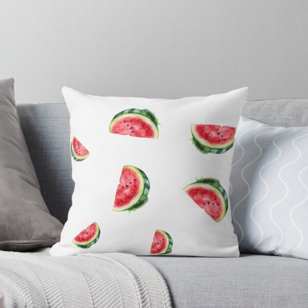 Item preview, Feeling fresh - watermelon slices watercolor designed and sold by LittleTwichArt.