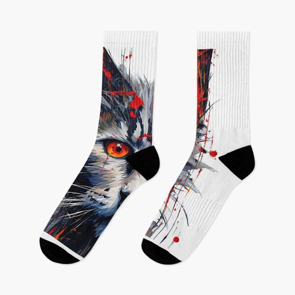 Item preview, Cat in oil design designed and sold by PixelCraftDSG.