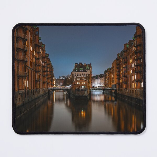 Item preview, Hamburg Speicherstadt water castle designed and sold by KreativFoto.