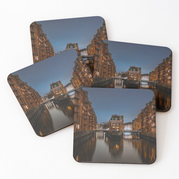 Item preview, Hamburg Speicherstadt water castle designed and sold by KreativFoto.