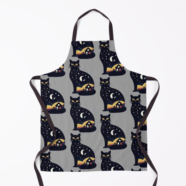 Item preview, La sombra del gato de la noche estrellada designed and sold by LiuBaoBao.