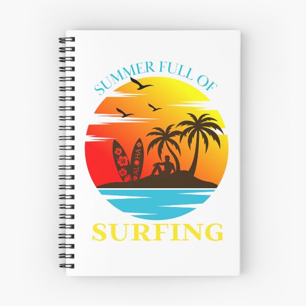 Item preview, Summer full of surfing designed and sold by GlunmanStore.